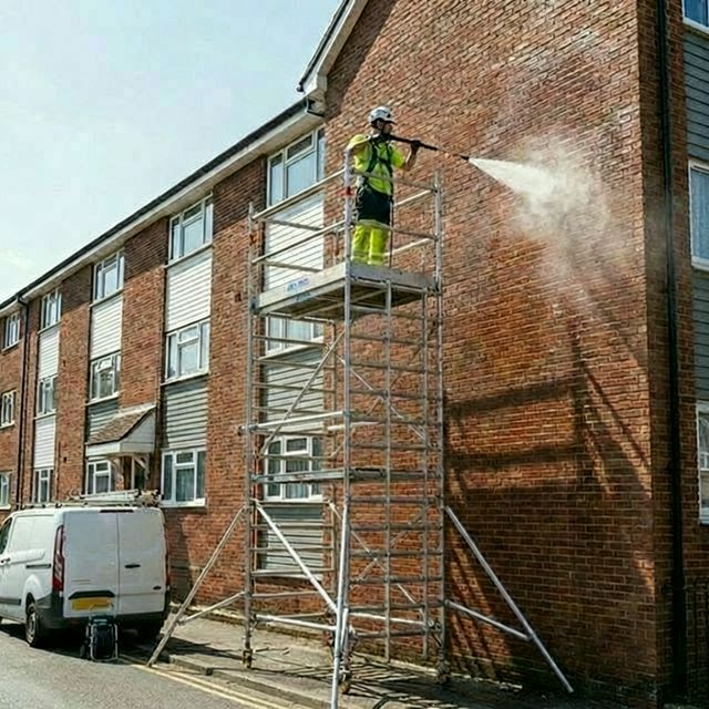 Professionele gevelreiniging